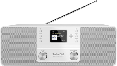 Радіоприймач TechniSat Digitradio 370 CD BT DAB+ White (0001/3948)