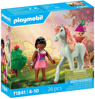 Zestaw zabawek dla dzieci Playmobil Jednorożec do kolekcjonowania: Sky Rose z wróżką (71841) (4008789718419)