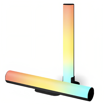 Комплект набір настільних RGB світильників ламп з роботою від USB підключенням по Bluetooth для фонового підсвічування 2 штуки (480670-Prob)