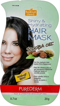 Маска для волос "Масло жожоба" - Purederm Botanical Choice Shiny&Hydrating Jojoba Oil Hair Mask 20ml (948660-1207364-2)