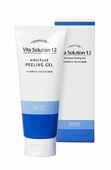 Пилинг-гель для лица увлажняющий - Jigott Vita Solution 12 Moisture Peeling Gel 180ml (996095-1289644-2)
