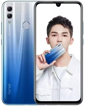 Мобільний телефон Смартфон Honor 10 Lite 6/128GB 6,21" HiSilicon Kirin 710 3G 4G WIFI 8 ядер 13+24Mp 3400mAh 2340x1080p 2 Sim Android Blue