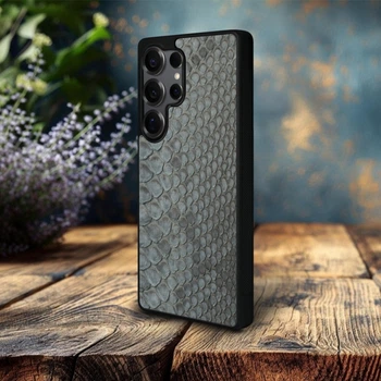 Накладка SkinBacker Mini Python Scales для Samsung Galaxy S25 Ultra Серый (79561)