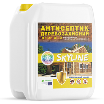 Антисептик для обработки дерева невымываемый SkyLine 10л