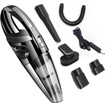 Потужний Автомобільний бездротовий акамуляторний вакуумний пилосос Car vacuum cleaner