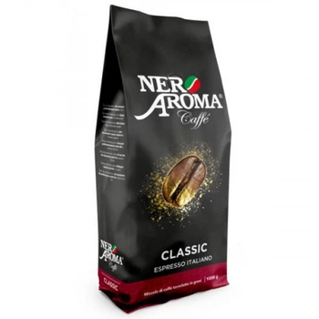 Кава взернах AROMA NERO CLASSIC 1кг