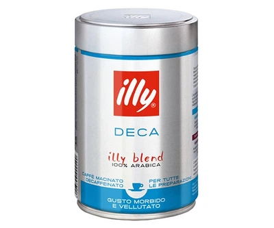 Кофе молотый Illy Decaffeinato 250г ж/б