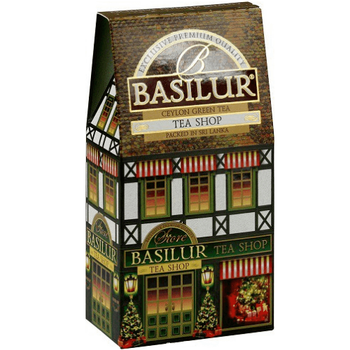 Зеленый чай Basilur чайный магазин картон 100 г