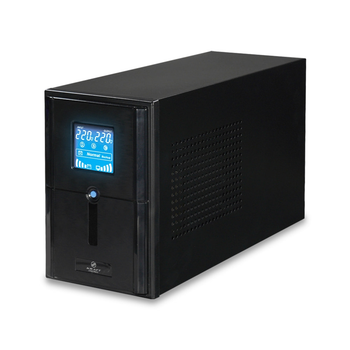 Источник бесперебойного питания Kraft KRF-PSW1500VA/1200W(LCD)24V UPS под внешний аккумулятор (42-00062)