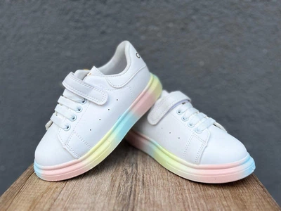Дитячі кросівки для дівчинки Clibee White 30 р, білий
