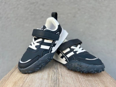 Дитячі кросівки для хлопчика Clibee Black/White 36 р , чорний