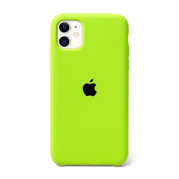 Чохол Premium Silicone Case Full для iPhone 13 Pro Shini Green