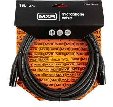 Кабель мікрофонний MXR Standard DCM15 (XLR (m)/XLR (f), 4.6 м) (R128152)