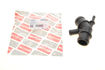 Фітинг пластмасовий системи охолодження BOGAP A4252101 Volkswagen Polo, Bora, Golf, Sharan; Audi TT, A3; Skoda Octavia; Seat Leon, Toledo