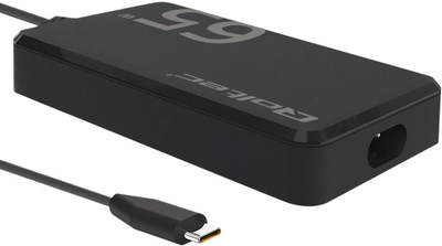 Zasilacz Qoltec GaN 20V 65W 3.25A USB-C 3.1 Black (5901878524214)