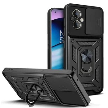 Ударостійкий чохол Camshield Serge Ring для Xiaomi Poco M5 Black