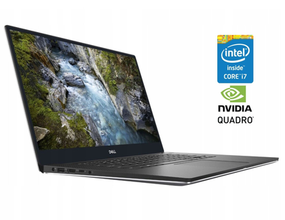 Мобільна робоча станція Б-клас Dell Precision 5540 / 15.6" (3840x2160) IPS Touch / Intel Core i7-9850H (6 (12) ядер по 2.6 - 4.6 GHz) / 32 GB DDR4 / 1000 GB SSD / nVidia Quadro T1000, 4 GB GDDR5, 128-bit / WebCam / Win 10 Pro б/в