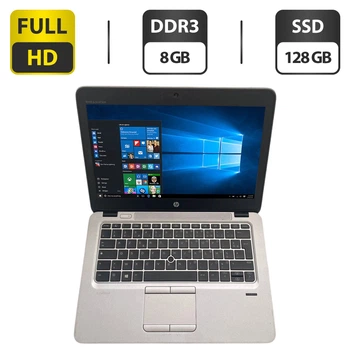 Нетбук Б-класс HP EliteBook 725 G3 / 12.5" (1920x1080) TN / AMD Pro A12-8800B (4 ядра по 2.1 - 3.4 GHz) / 8 GB DDR3 / 128 GB SSD / AMD Radeon R7 Graphics / WebCam б/у