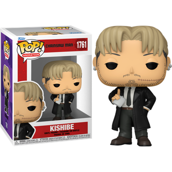 Фигурка Funko Pop Человек бензопила Кишиби Chainsaw Man Kishibe 10 см FP CM K 1761