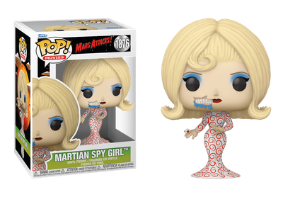 Фигурка Funko Pop Фанко Поп Mars Attacks Марс атакует Martian Spy Girl Марсианская шпионка (6C445B54C7E4)