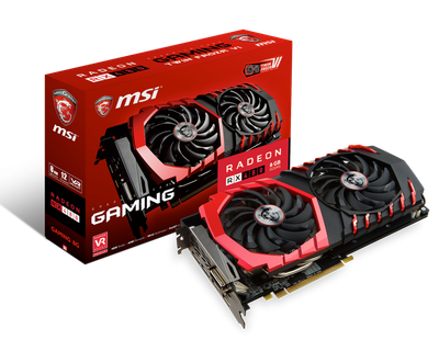 Відеокарта MSI Radeon RX 480 Gaming X 8GB GDDR5 (Radeon RX 480 GAMING X 8G:5) Б/в