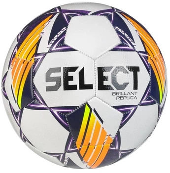 Мяч футбольный Select Brillant Replica v24 бело-фиолетовый Уни (размер 3) 099488-096