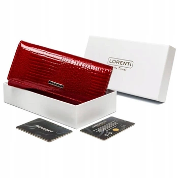 Гаманець жіночий шкіряний LORENTI 72401-RS-RFID-1220 червоний