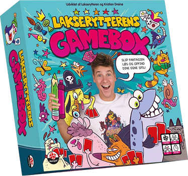 Gra planszowa Danspil Lakserytterens Gamebox (edycja duńska) (5711699140995)