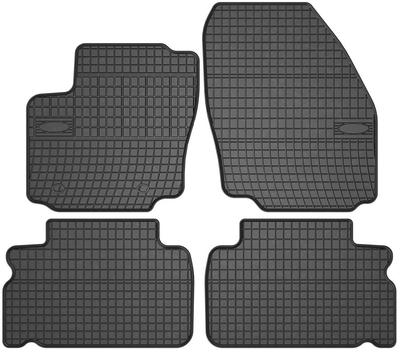 Комплект автомобільних килимків Frogum Basic El Toro для Ford Galaxy II 2006–2010 / Ford S-Max 2006–2010 Чорний 4 шт (5906764032538)