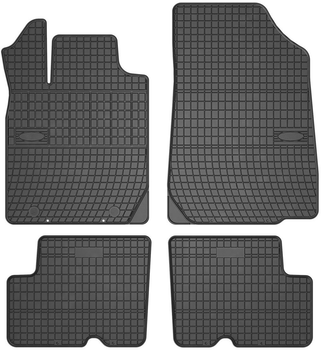 Dywaniki samochodowe Frogum Basic El Toro do Dacia Duster 2010–2017 / Dacia Logan 2008–2012 / Dacia Sandero do 2012 Czarne 4 szt (5906764032712)