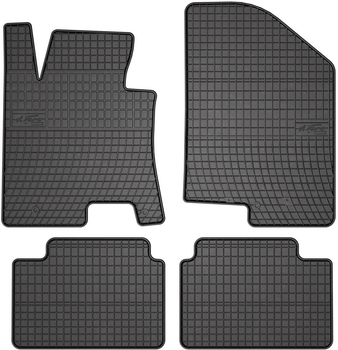 Dywaniki samochodowe Frogum Basic El Toro do Kia Ceed II 2012–2018 Czarne 4 szt (5907377540564)