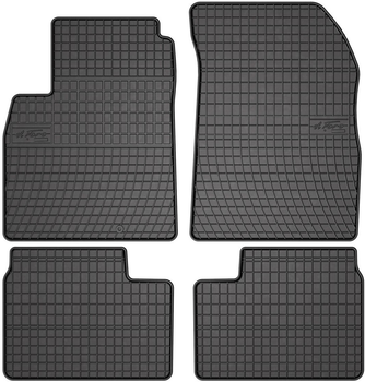 Комплект автомобільних килимків Frogum Basic El Toro для Nissan Micra IV K13 2010–2017 Чорний 4 шт (5907377540045)