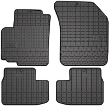 Комплект автомобільних килимків Frogum Basic El Toro для Opel Agila B 2008–2014 / Suzuki Splash 2008–2014 Чорний 4 шт (5907377540953)
