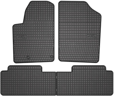 Dywaniki samochodowe Frogum Basic El Toro do Citroen Berlingo I 1996–2010 / Peugeot Partner I 1996–2010 Czarne 4 szt (5907377541615)