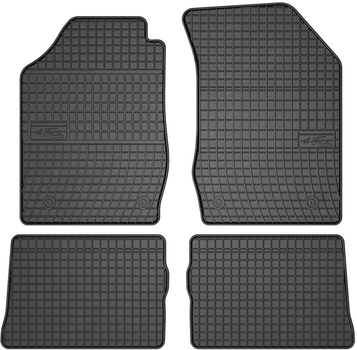 Dywaniki samochodowe Frogum Basic El Toro do Renault Clio II 1998–2005 / Renault Thalia I 1999–2008 / Renault Thalia II 2008–2012 Czarne 4 szt (5907377542391)