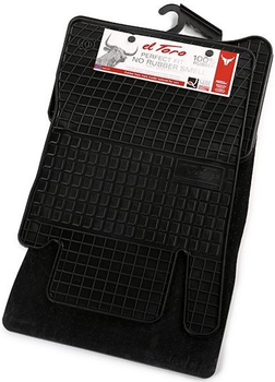 Dywaniki samochodowe Frogum Basic El Toro do Mercedes-Benz CLS C219 2004–2010 / E-Klasa W211 2002–2009 Czarne 4 szt (5907377540991)