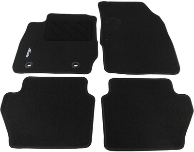 Dywaniki samochodowe Frogum Basic El Toro do Mercedes-Benz CLS C218 2011–2018 / E-Klasa W212 2009–2016 Czarne 4 szt (5907377541035)