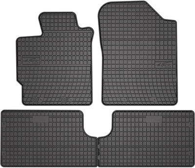 Dywaniki samochodowe Frogum Basic El Toro do Toyota Yaris III 2011–2019 Czarne 4 szt (5907377542544)