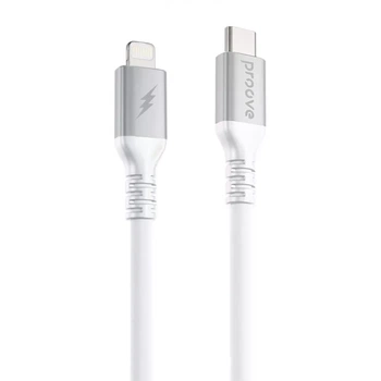 Кабель Proove ReGen Silicone Type-C to Lightning 27w (1м) белый