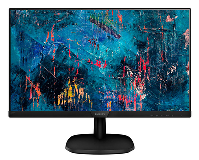 Монітор 27" LED IPS, Philips 273V7QDAB, 1920 x 1080, 5 мс, 16:9, VGA, DVI, HDMI, 273V7QDAB Б/В