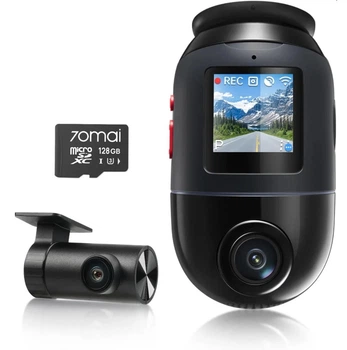 Видеорегистратор для авто 70mai X800-2 Omni + RC14 Rear Camera Set (комплект с 2 камерами)