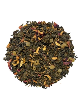 Чай TeaStar Манговий Рай Преміум зелений з шматочками фруктів 100 г (1563)