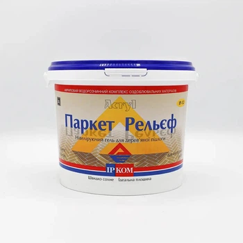 Лак Паркет-рельеф ИРКОМ ИР-32, 3 л, бесцветный