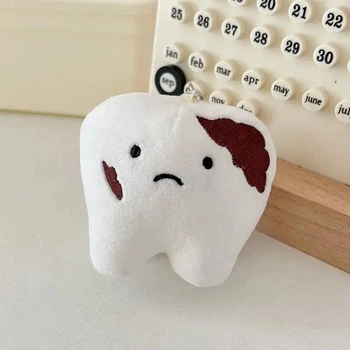 Брелок мягкая игрушка Зуб с кариесом 6см