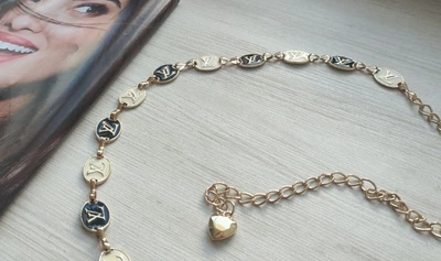 Пояс цепочка Louis Vuitton gold
