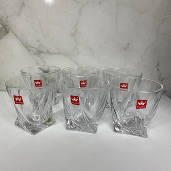 Набір склянок Quadro 6 шт 340 мл Yujing GlassWare 2772/3701