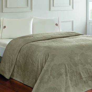 Постельное белье Tivolyo Home Monstera kahve пике евро