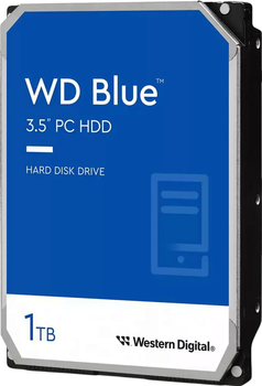 Dysk twardy Western Digital Blue 1TB 5400rpm 64MB WD10EARZ 3.5" SATAIII (0718037899831)