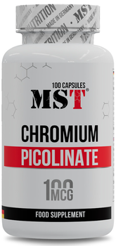 Хром піколінат MST Chromium picolinate 100 мкг 100 капс