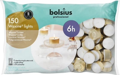 Свечи чайные 6 часов gold professional Bolsius 150 шт (6-150Б) 6700